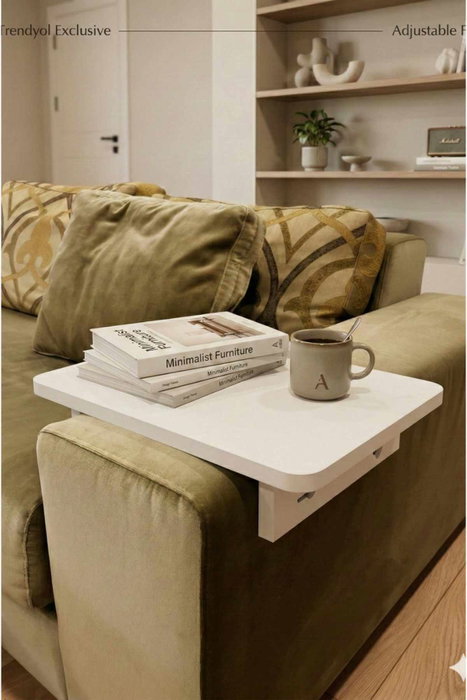 Hanah Home Mesa para Reposabrazos Ck33C - Blanco
